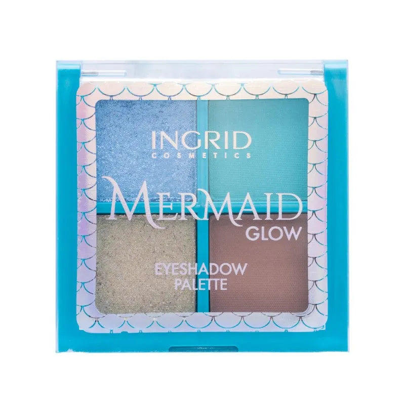 INGRID Mermaid Glow Oceanic Akyshadžių Paletė - Kosmetika