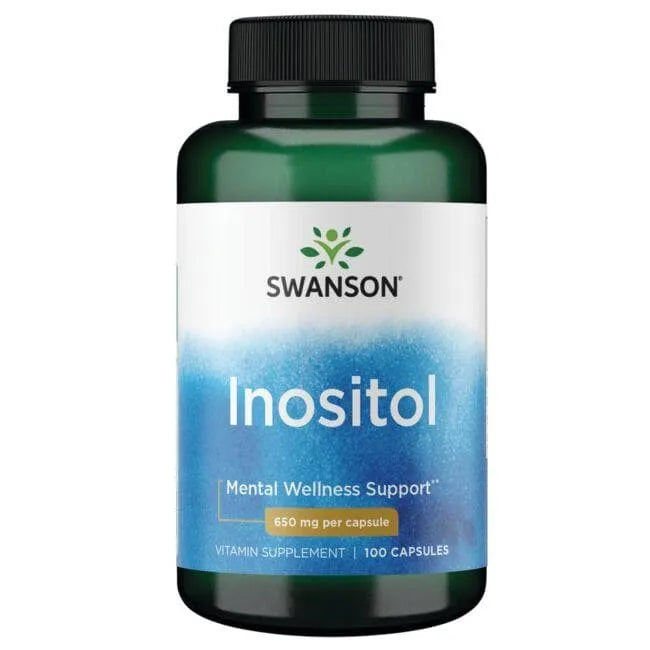 Inositol - Inozitolis - 650 mg - N100 - Swanson - Papildai