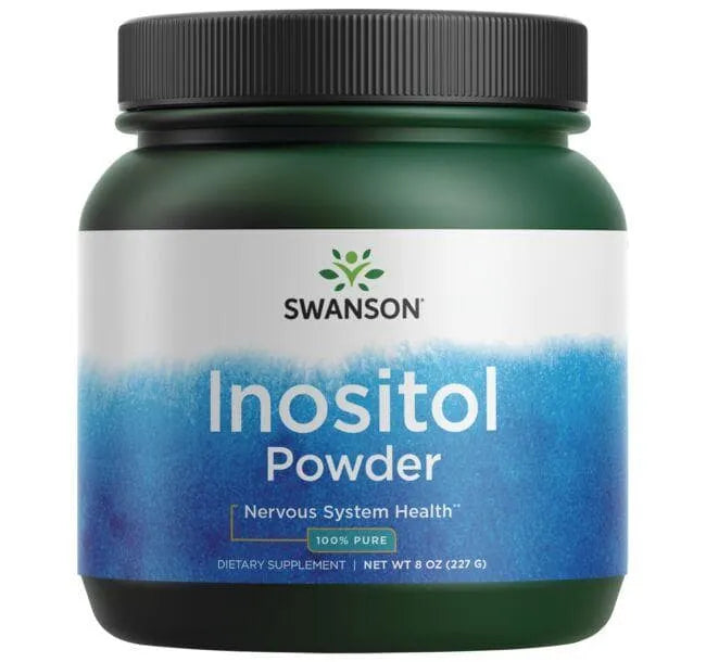 Inositol Powder - 100% Pure - 227 gr - Swanson - Papildai