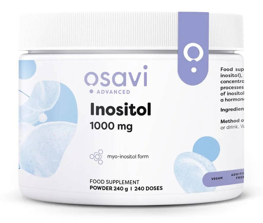 Inositol Powder 1000mg - 240g - Osavi - Papildai