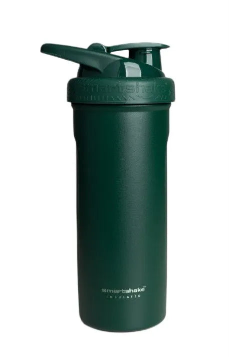 Insulated Steel Racing Green - 750 ml - SmartShake - Sporto papildai