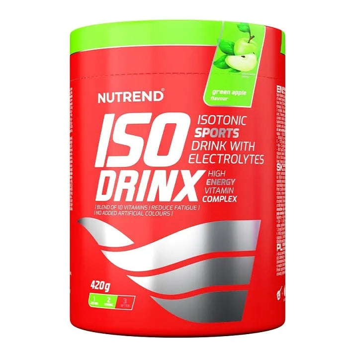 IsoDrinx Green Apple - 420g - Nutrend - Sporto papildai