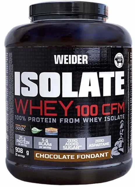 Isolate Whey 100 CFM Chocolate Fondant - 2000g - Weider - Sporto papildai