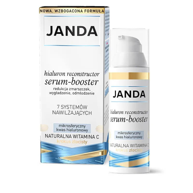 JANDA Hialuron Reconstructor Face serum booster for reducing wrinkles 30 ml - Kosmetika