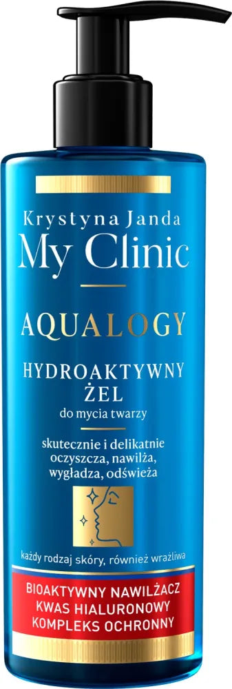 JANDA My Clinic Aqualogy Hydroactive Face Wash Gel - visiems odos tipams 400ml - Kosmetika