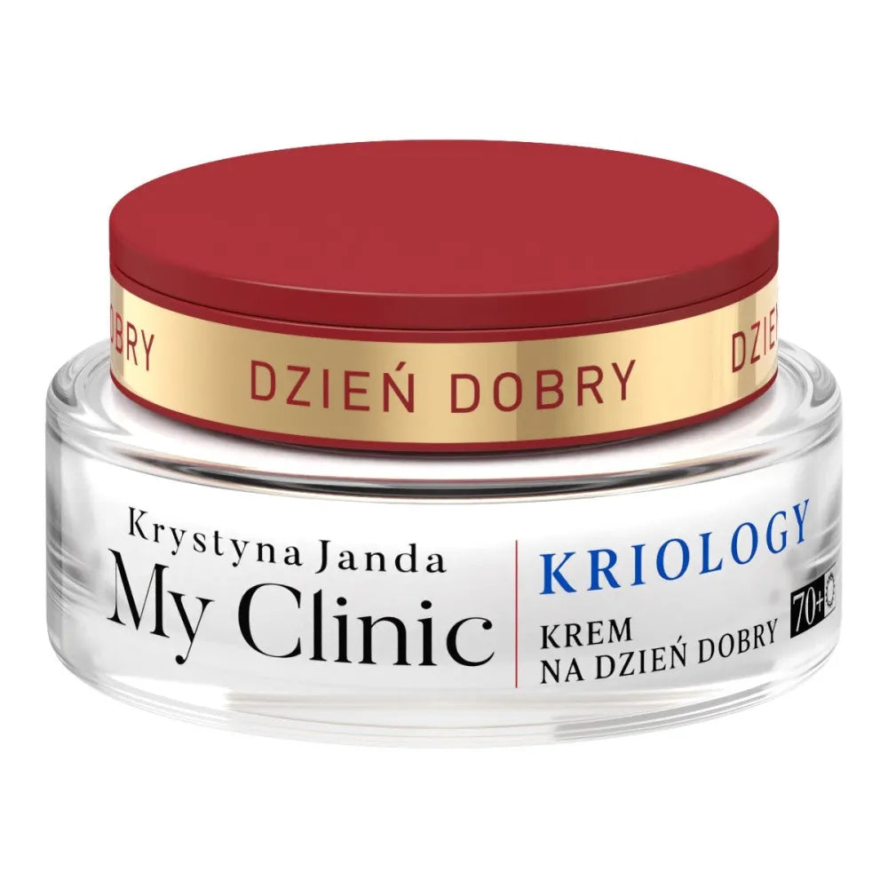 JANDA My Clinic Kriology 70+ Good Morning Cream - Japonų orchidėja ir vitaminas E 50ml - Kosmetika