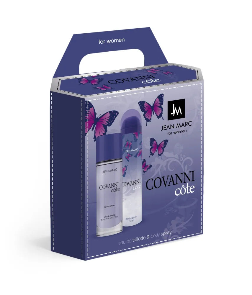JEAN MARC Covanni Cote Women’s Gift Set - Eau de Toilette 50 ml + Deodorant Spray 75 ml. - Kosmetika