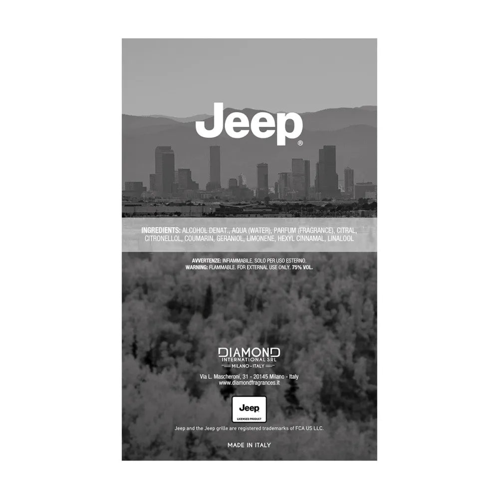 JEEP Freedom Eau de Toilette for Men 100 ml - Kosmetika
