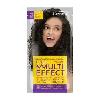 Joanna Multi Effect Color Keratin Complex Plaukų dažai Nr. 11 Rudas kava 35g - Kosmetika