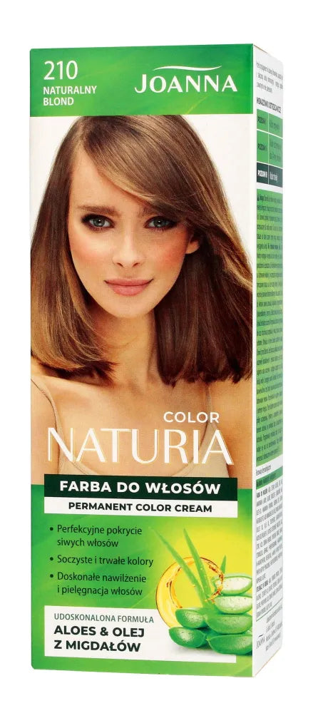 Joanna Naturia Color Plaukų dažai Nr. 210 - Natūralus šviesus 150g - Kosmetika