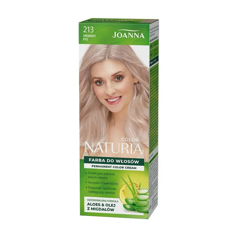 Joanna Naturia Color Plaukų dažai Nr. 213 - Sidabrinė dulkė 150g - Kosmetika