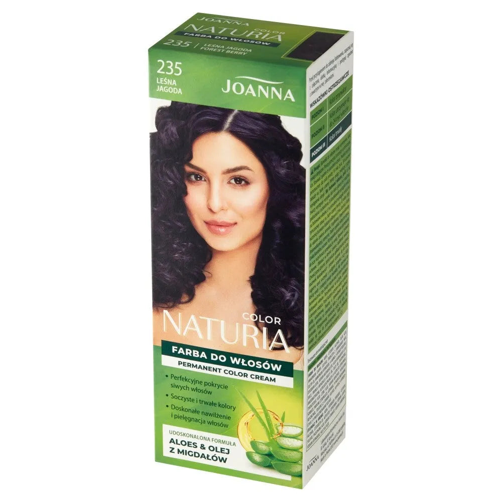 Joanna Naturia Color plaukų dažai Nr. 235 - Miško uogos 1 vnt. - Kosmetika