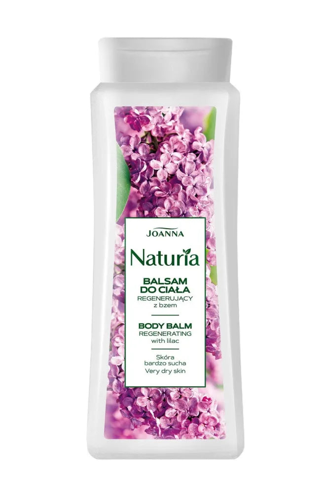 Joanna Naturia Regeneruojantis kūno balzamas su alyvomis labai sausai odai 500ml - Kosmetika
