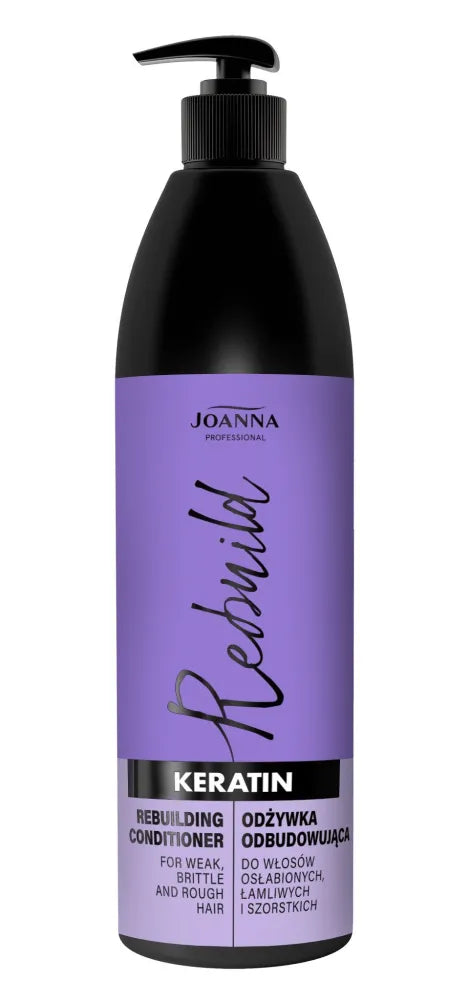JOANNA PROFESSIONAL Keratino atkuriamasis kondicionierius 1000 g - Kosmetika