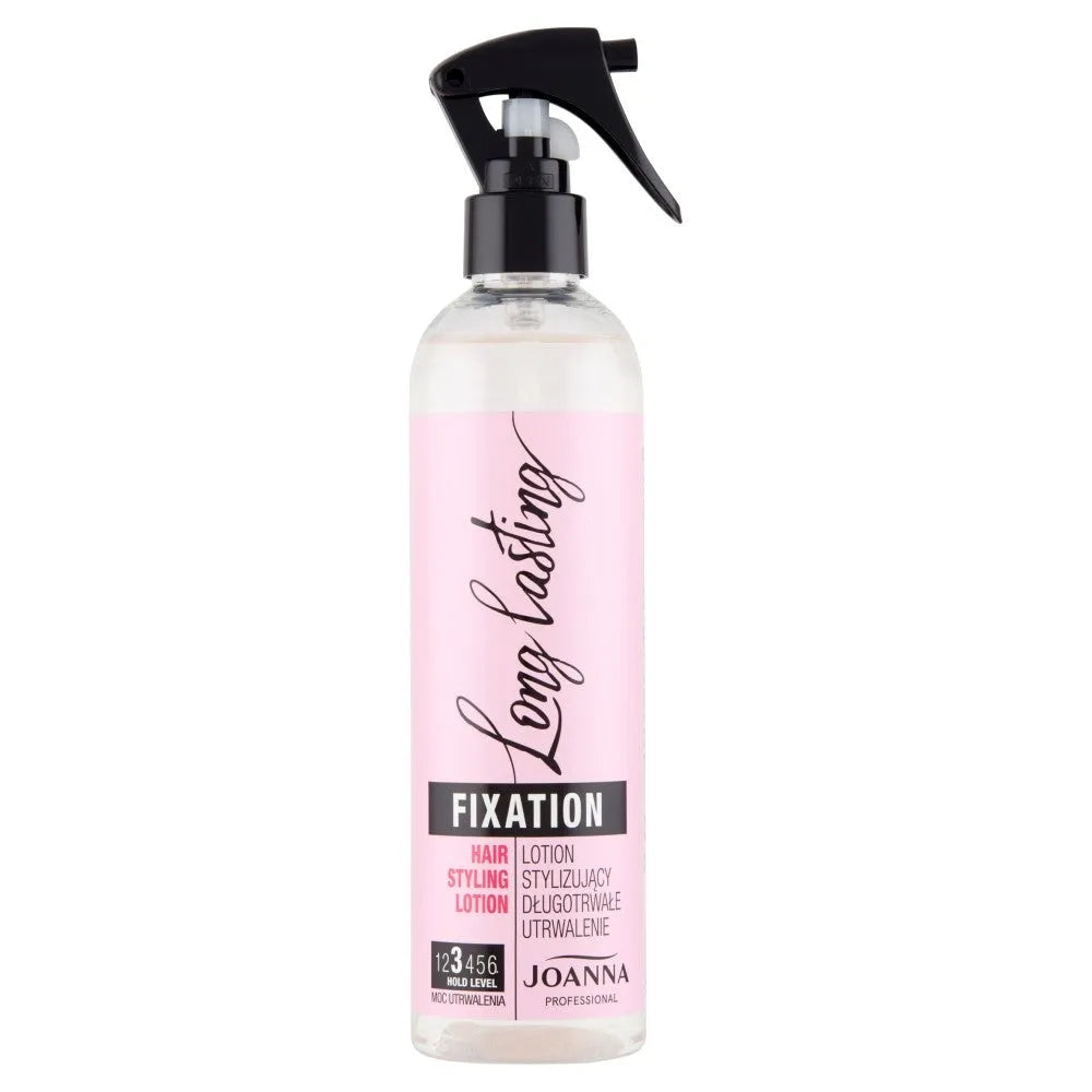 Joanna Professional Long Lasting Fixation plaukų stylingo losjonas stiprus 300 ml - Kosmetika