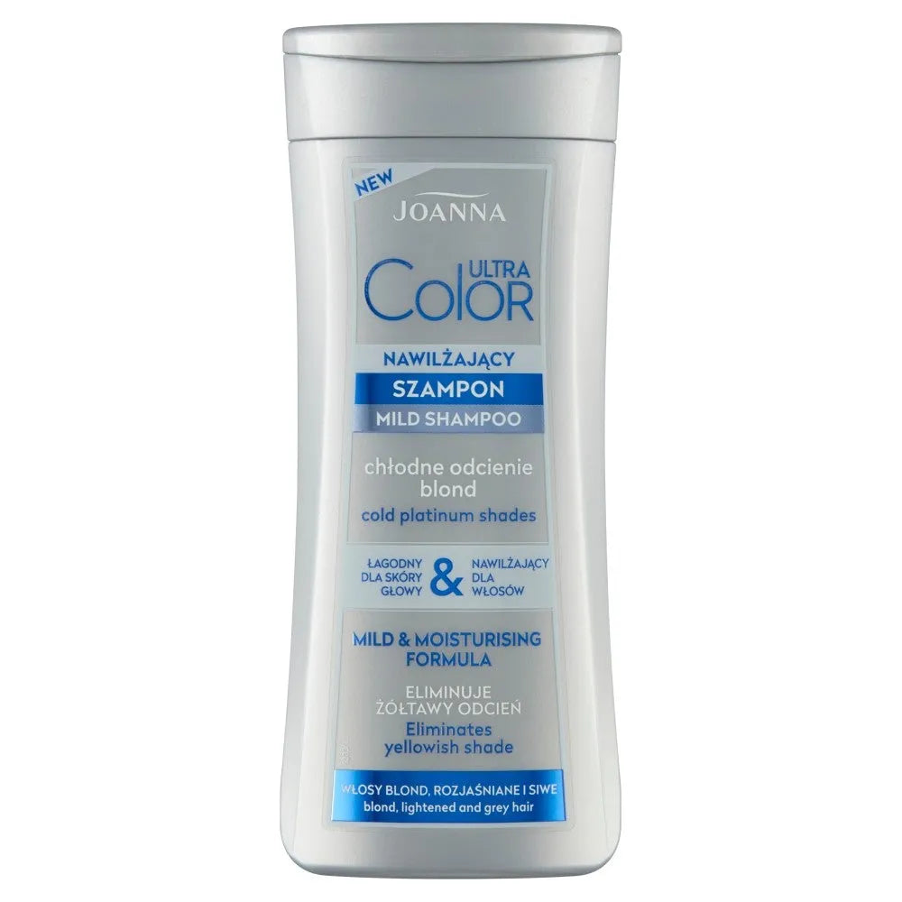 Joanna Ultra Color Drėkinamasis šampūnas - šaltos blondinės atspalviai 200ml - Kosmetika