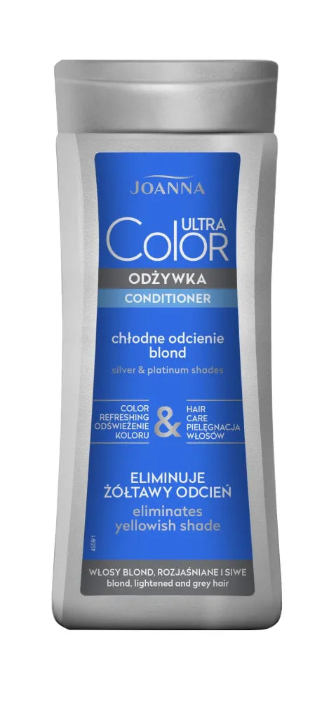 Joanna Ultra Color Plaukų kondicionierius - šaltos blondinės atspalviai 200ml - Kosmetika