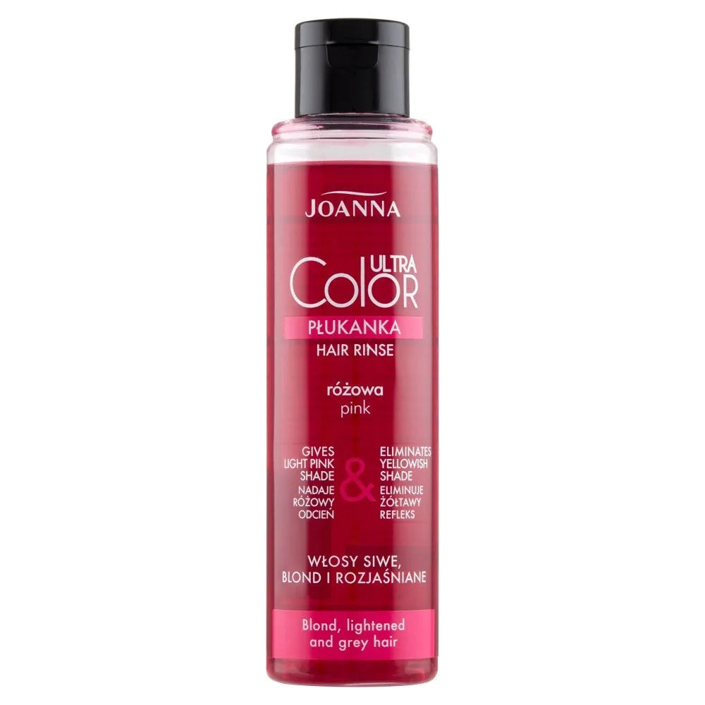 Joanna Ultra Color Rožinė Plaukų Skalavimo priemonė - 150ml - Kosmetika