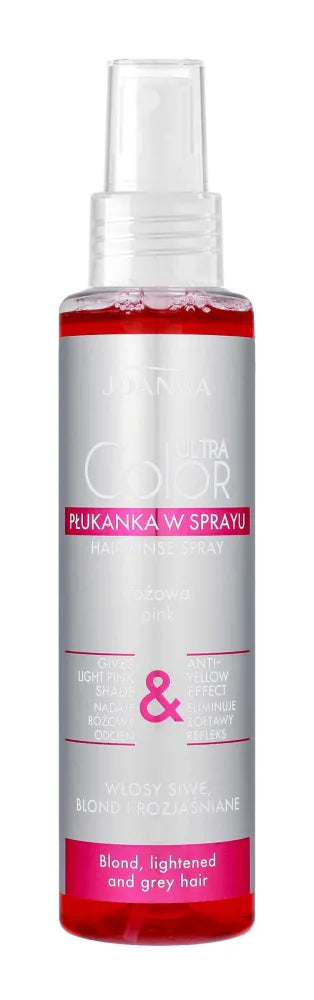 Joanna Ultra Color System plaukų skalavimo purškiklis - rožinė 150ml - Kosmetika