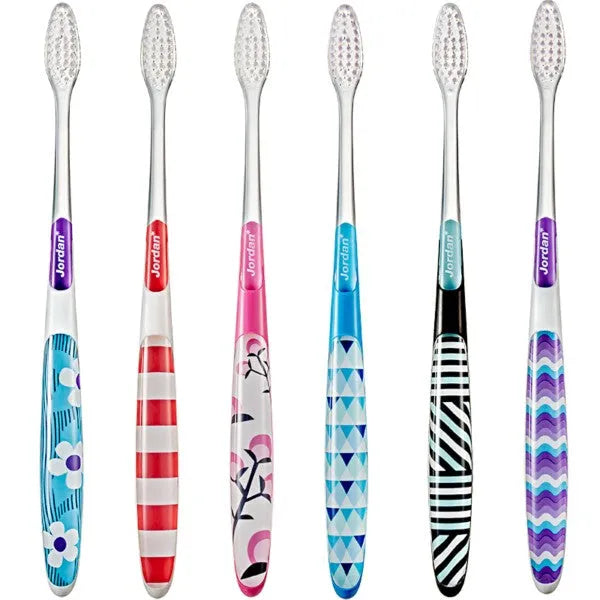 Jordan Individual Sensitive Toothbrush - ultra soft - spalvų mišinys 1 vnt. - Kosmetika