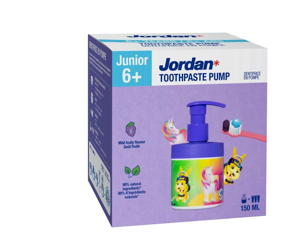 JORDAN Junior 6+ Dantų pasta 150 ml - Kosmetika