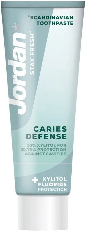 Jordan Stay Fresh Dantų pasta Karieso apsauga 75ml - tūbelė - Kosmetika