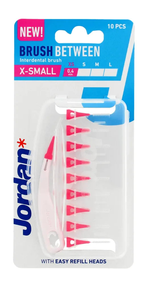 JORDAN tarpdančių valikliai - XS (x-small) 0.4mm 1op.-10vnt. - Kosmetika