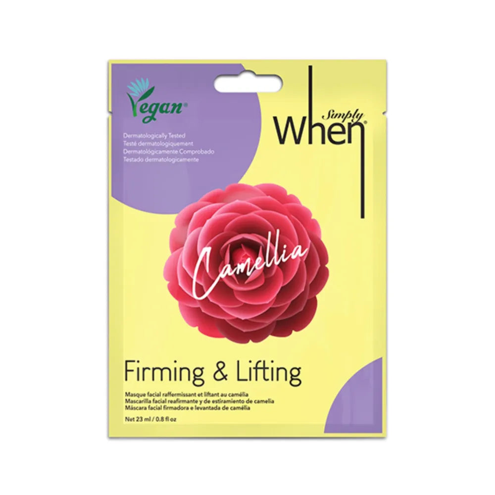 Kai Simply Firming and lifting face mask ant audinio - Camellia 23ml - Kosmetika