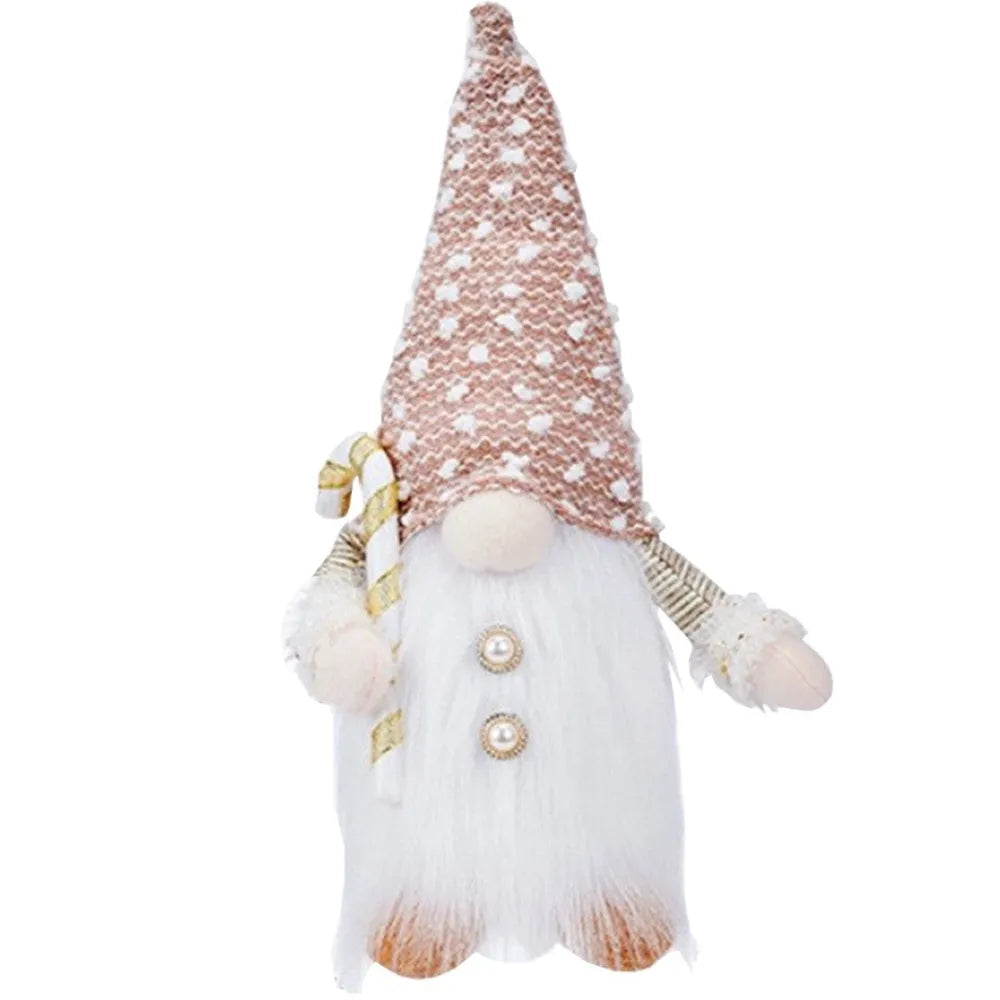 Kalėdų dekoracija - Glowing Gnome - beige 1 vnt - Kosmetika