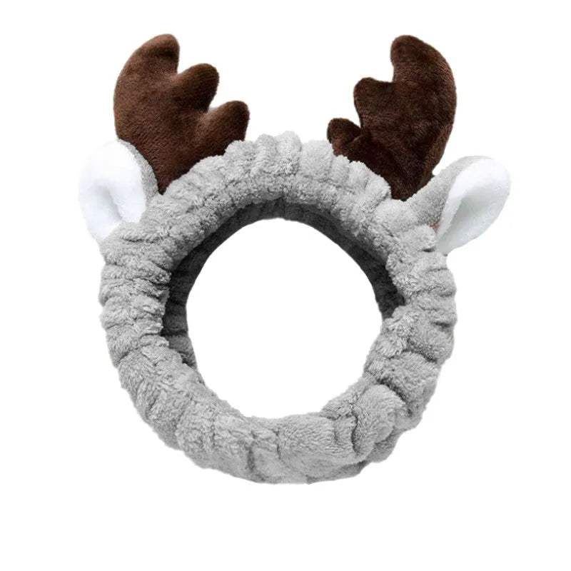 Kalėdų dekoracija - Gray headband 1 pc - Kosmetika