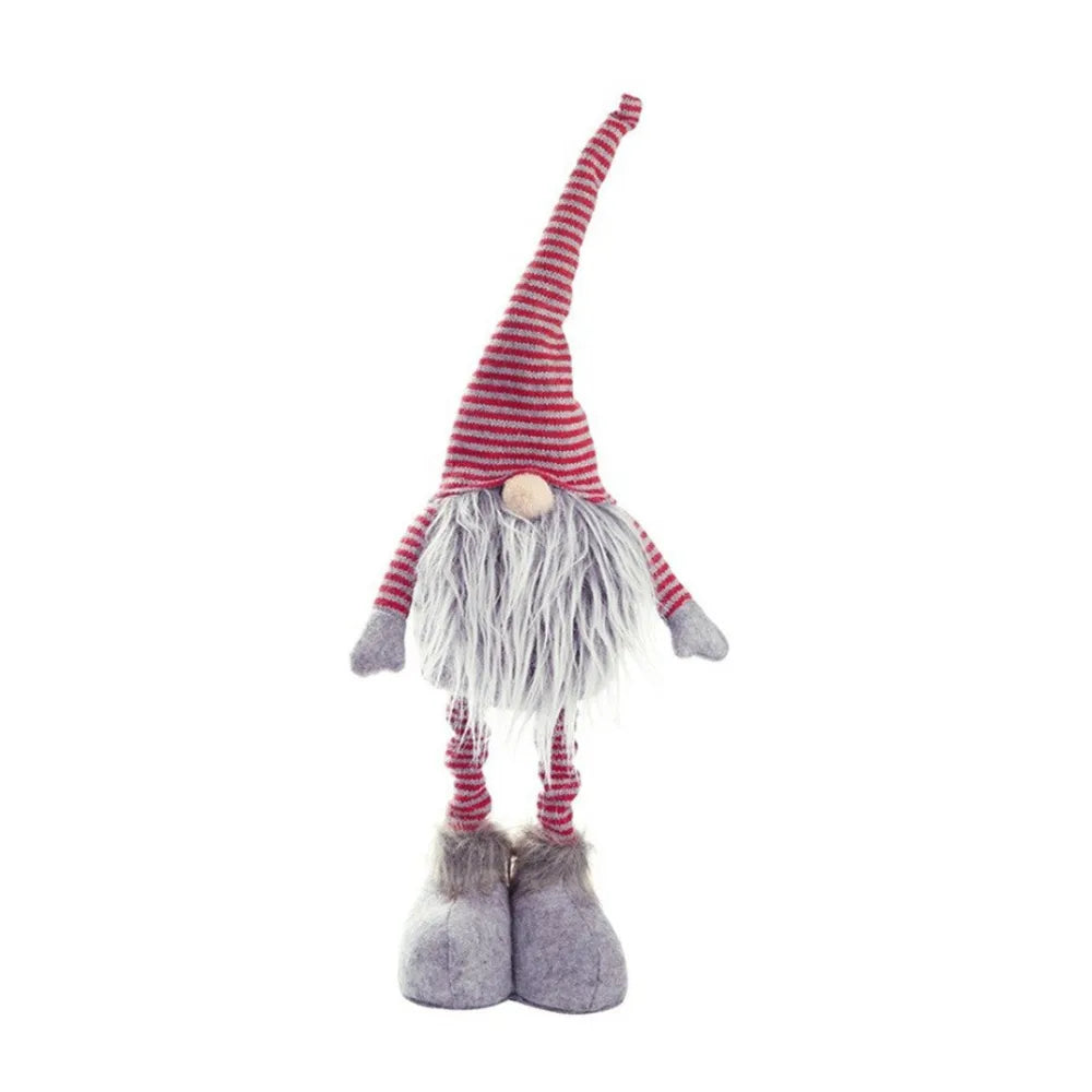 KALĖDŲ gnome KALĖDOS IŠIMAMOS KOJOS 51 cm PAGAMINTAS IŠ PLIUŠO KSN06SZ - Kosmetika