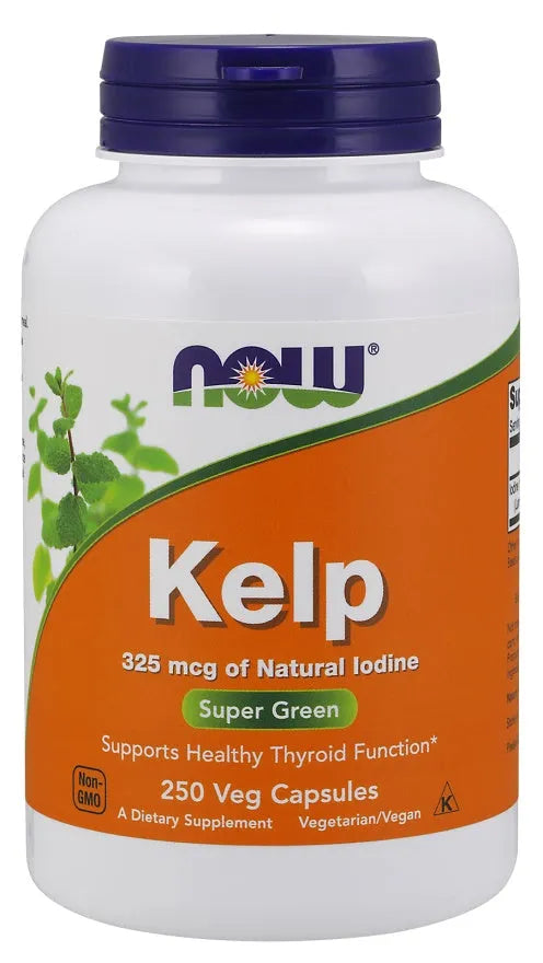 Kelp 325mcg - 250 vcaps - NOW Foods - Papildai