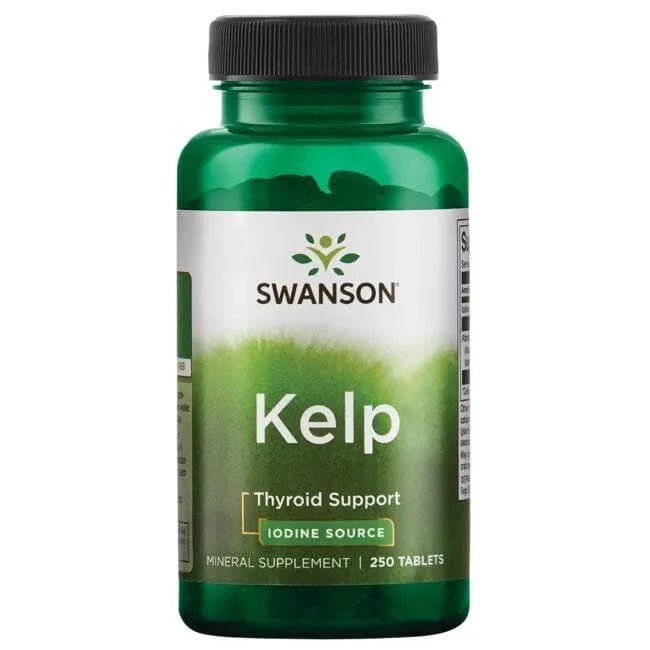 Kelp Iodine Source - jodo šaltinis - N250 - Swanson - Papildai