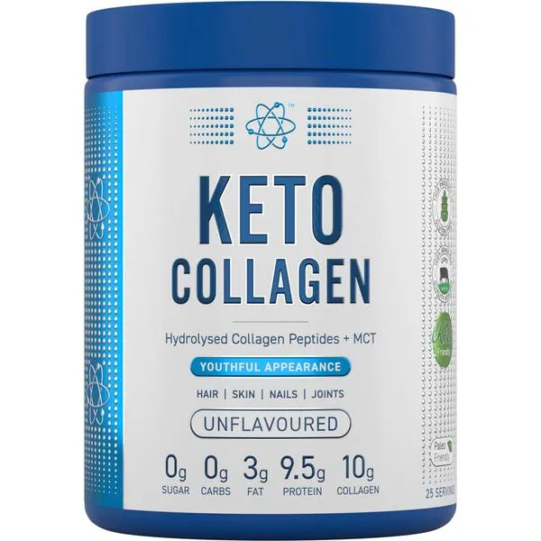 Keto Collagen Unflavoured - 325g - Applied Nutrition - Sporto papildai