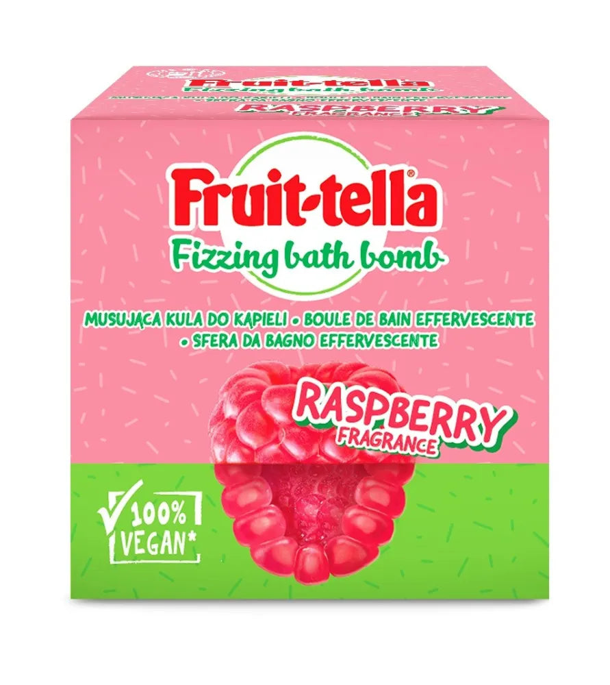 KIDS Fruittella Sparkling Ball - raspberry 165 g - Kosmetika
