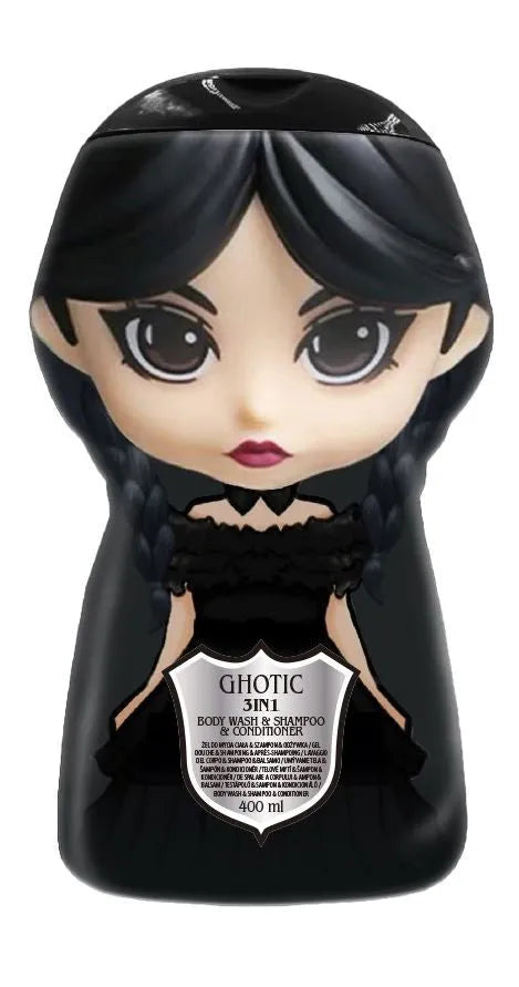 KIDS Gothic 3D 3-in-1 Raspberry Shower Gel 400 ml - Kosmetika