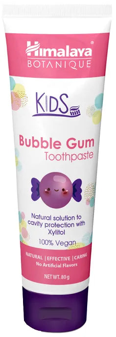 Kids Toothpaste Bubble Gum - 80g - Himalaya - Higiena