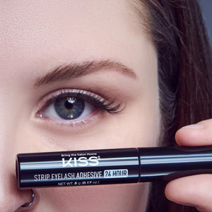 KISS Glue for false eyelashes 24H latex free - clear 5g - Kosmetika