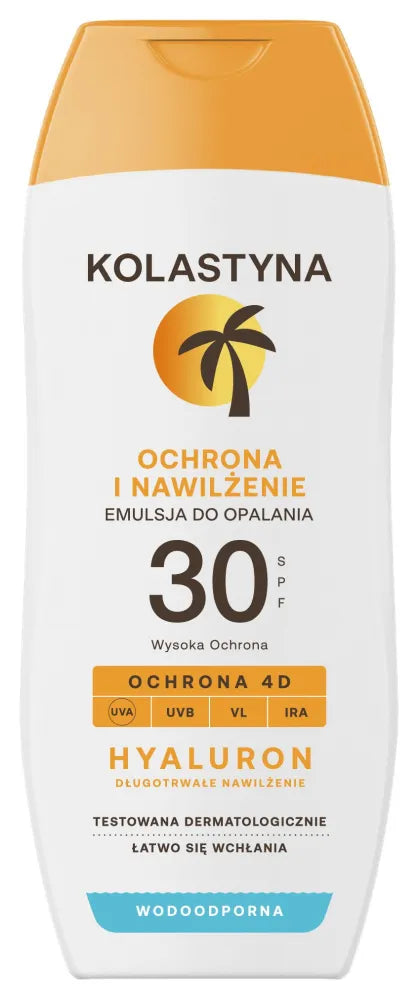 KOLASTYNA Protection and Hydration Sunscreen Emulsion SPF 30 200 ml - Kosmetika