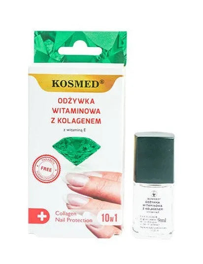 KOSMED Conditioner Vitamins for nails with collagen 10in1 - Kosmetika