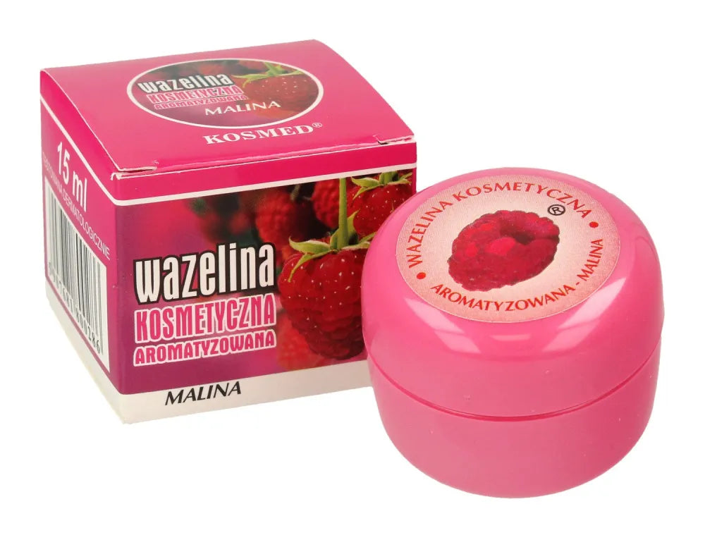 Kosmed Cosmetic skonio vazelinas - Avietė 15ml - Kosmetika