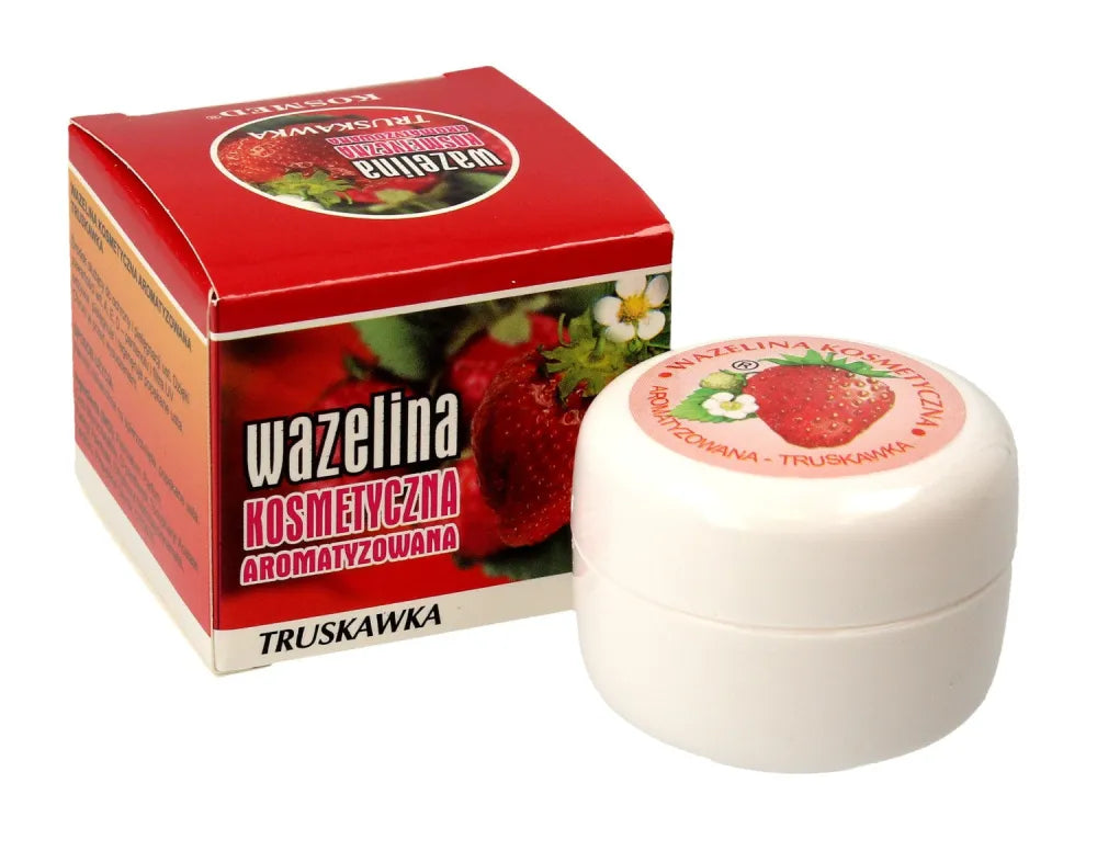 Kosmed Cosmetic skonio vazelinas - Braškė 15ml - Kosmetika