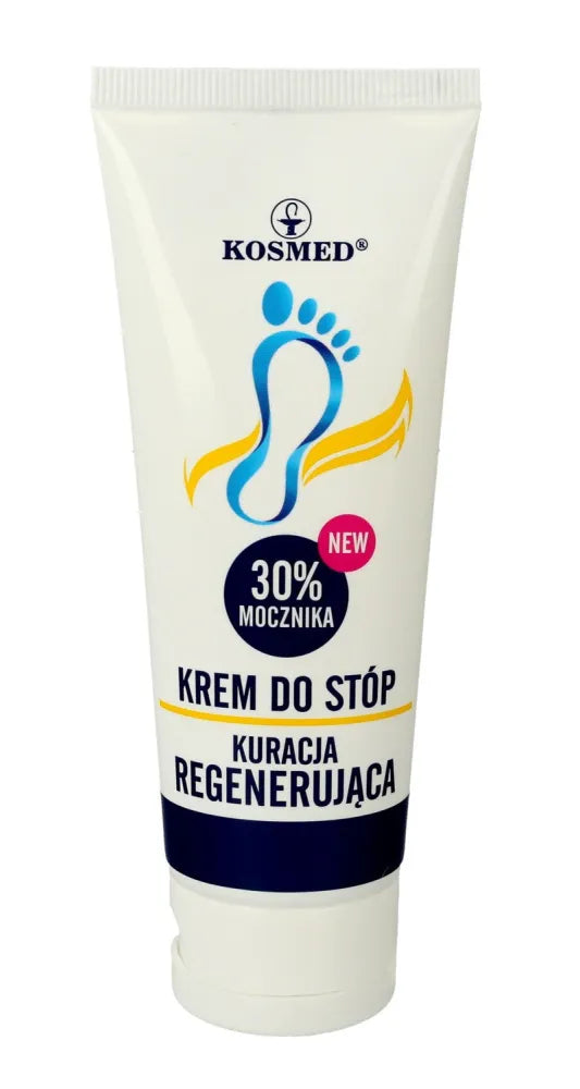 Kosmed Foot cream - regeneruojanti gydomoji priemonė su urea 30% 75g - Kosmetika