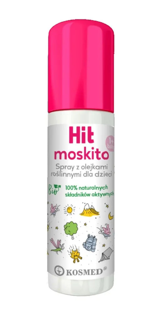 Kosmed Hit Kids repelentas nuo uodų erkių ir vaikams 100ml - Medicinos slaugos prekės