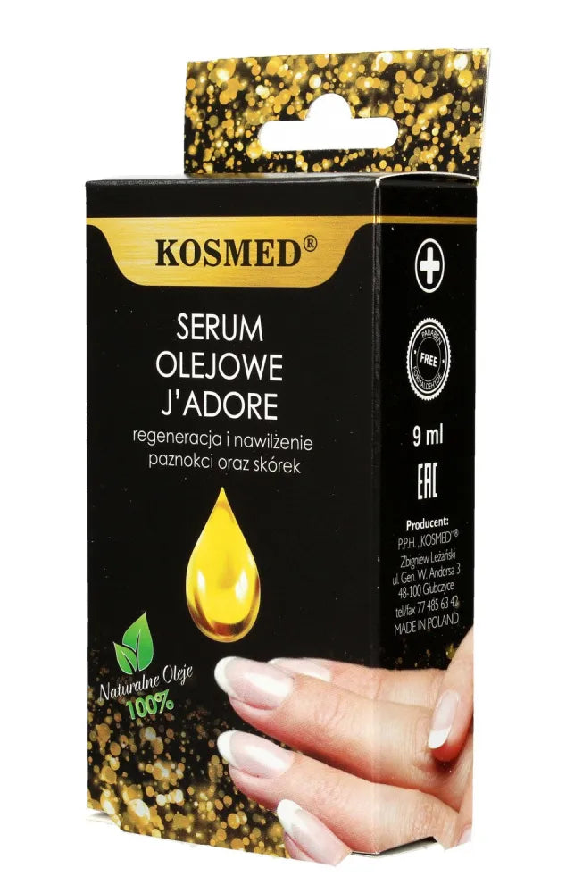 Kosmed J’Adore nagų ir odelių aliejaus serumas 9ml - Kosmetika