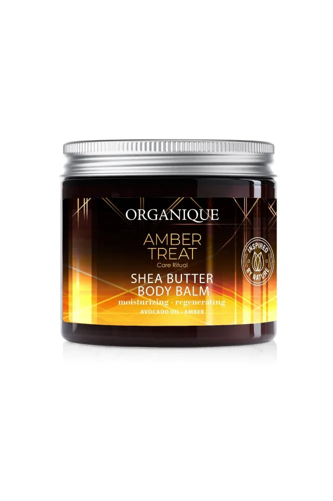 Kūno balzamas su shea sviestu Amber Treat 200ml - Kosmetika
