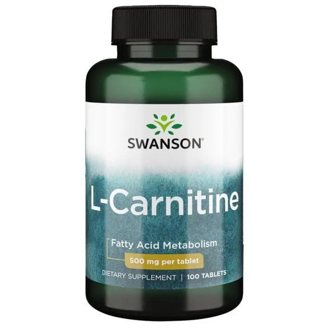L-Carnitine - Amino rūgštys - 500 mg - N100 - Swanson - Papildai