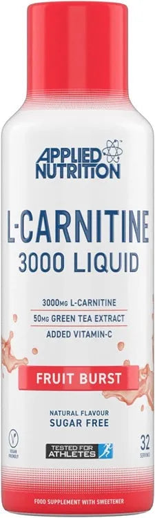 L-Carnitine Liquid 3000 Fruit Burst - 480 ml - Applied Nutrition - Sporto papildai