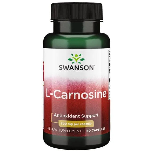 L-Carnosine - L-karnozinas - 500 mg - N60 - Swanson - Papildai