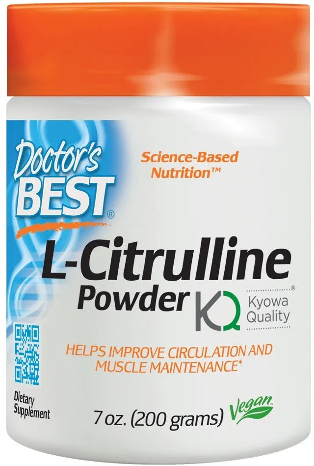 L-Citrulline Powder - 200g - Doctor’s Best - Papildai